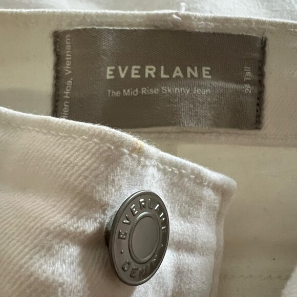 Everlane White Jeans – Brand New, Excellent Condition! - Picture 2 of 5